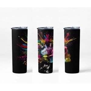 Skull New Future Hot & Cold Stainless Steel Tumbler  - 20 oz
